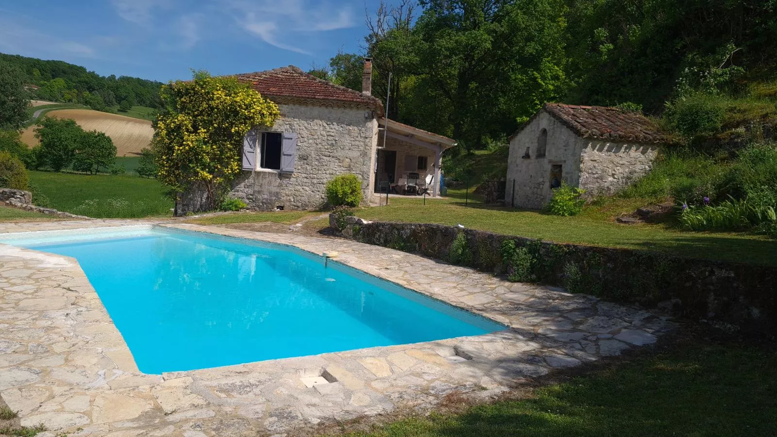 Gite la Bergerie - Zwembad