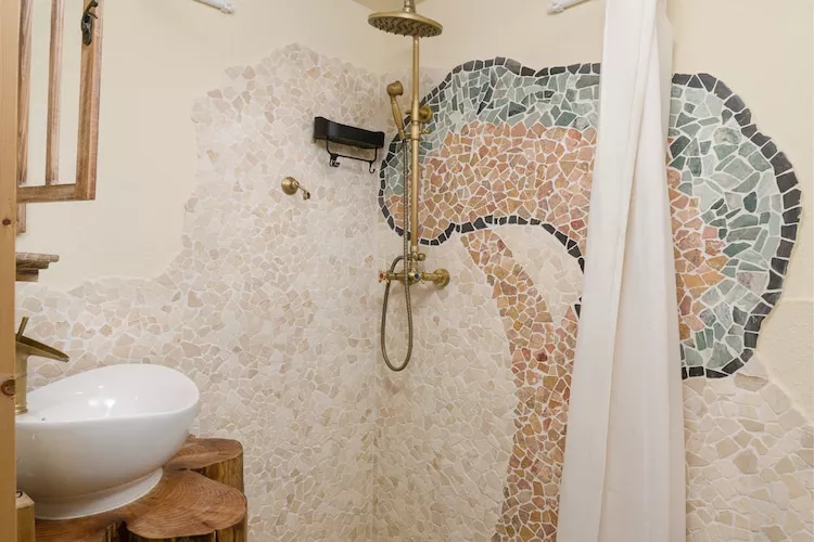 Apartament KAPITAŃSKI Ustronie Morskie - Badkamer