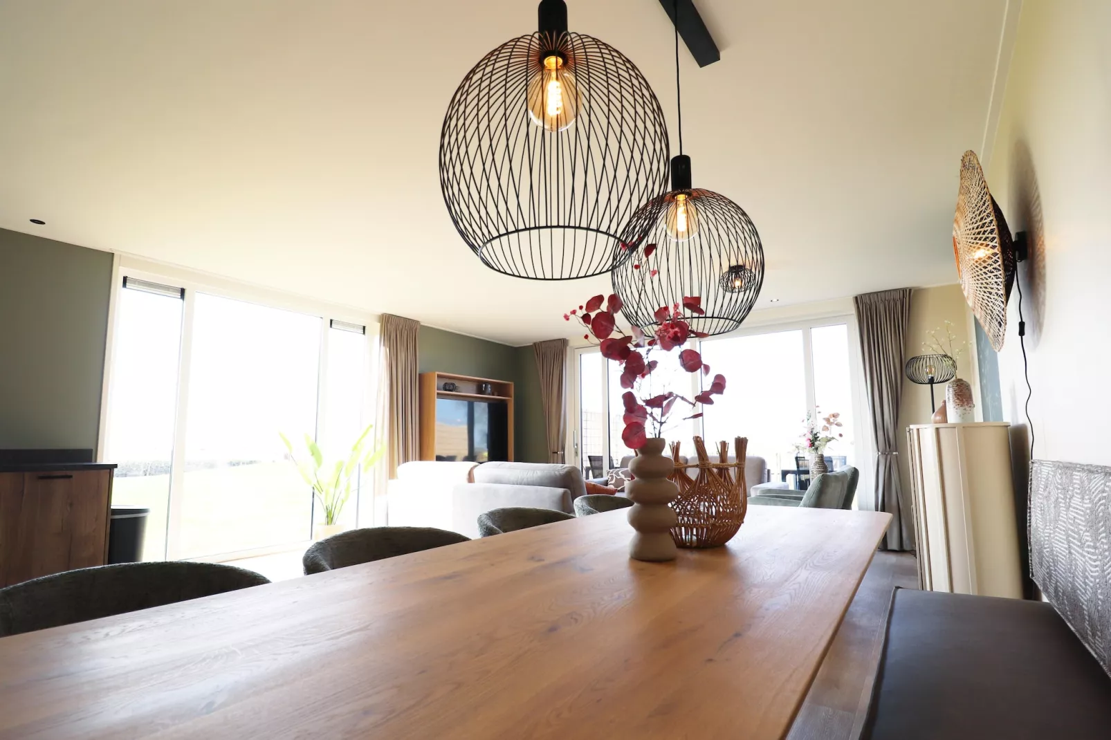 Moderne villa op het Friese platteland - Eetkamer