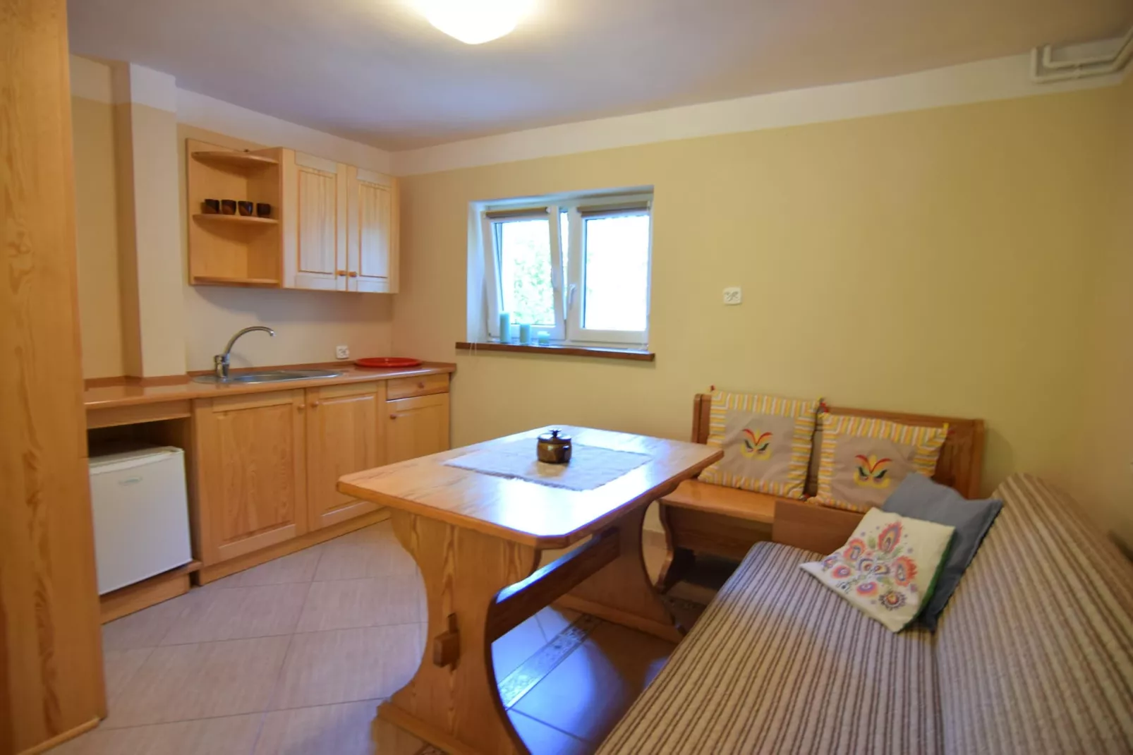 Dom wakacyjny w Kopalinie dla max 5 osób - Recreatieruimte