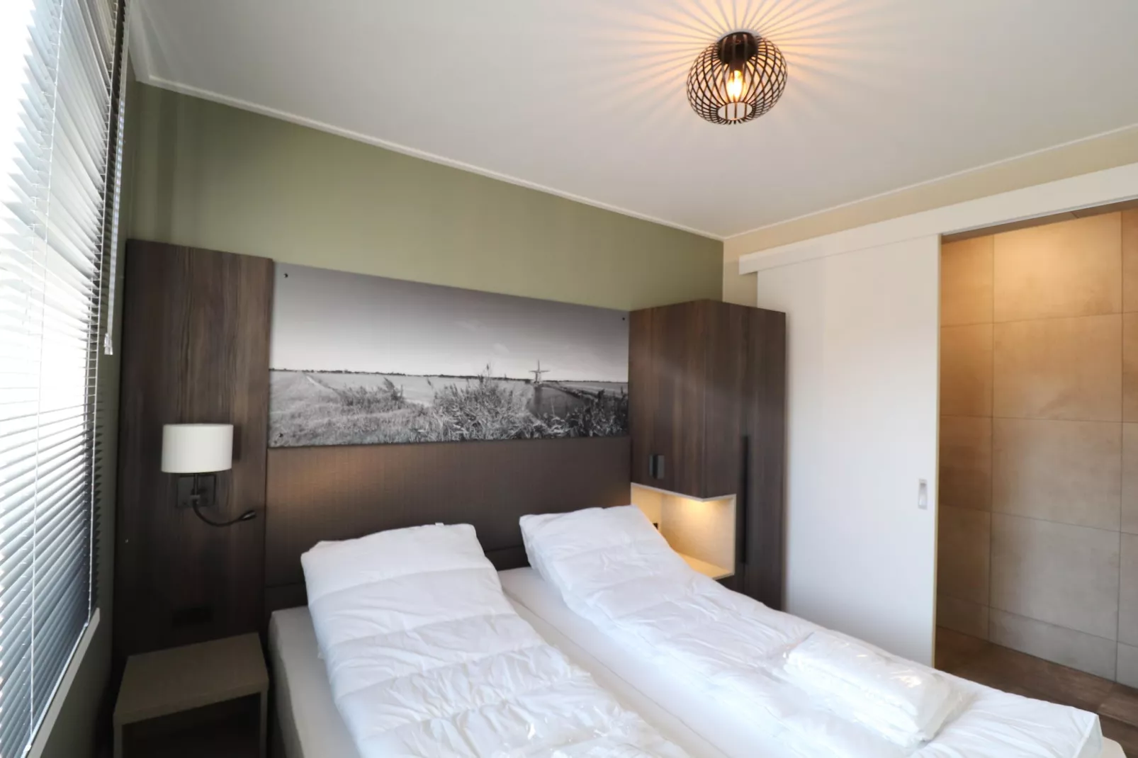 Moderne villa op het Friese platteland - Slaapkamer