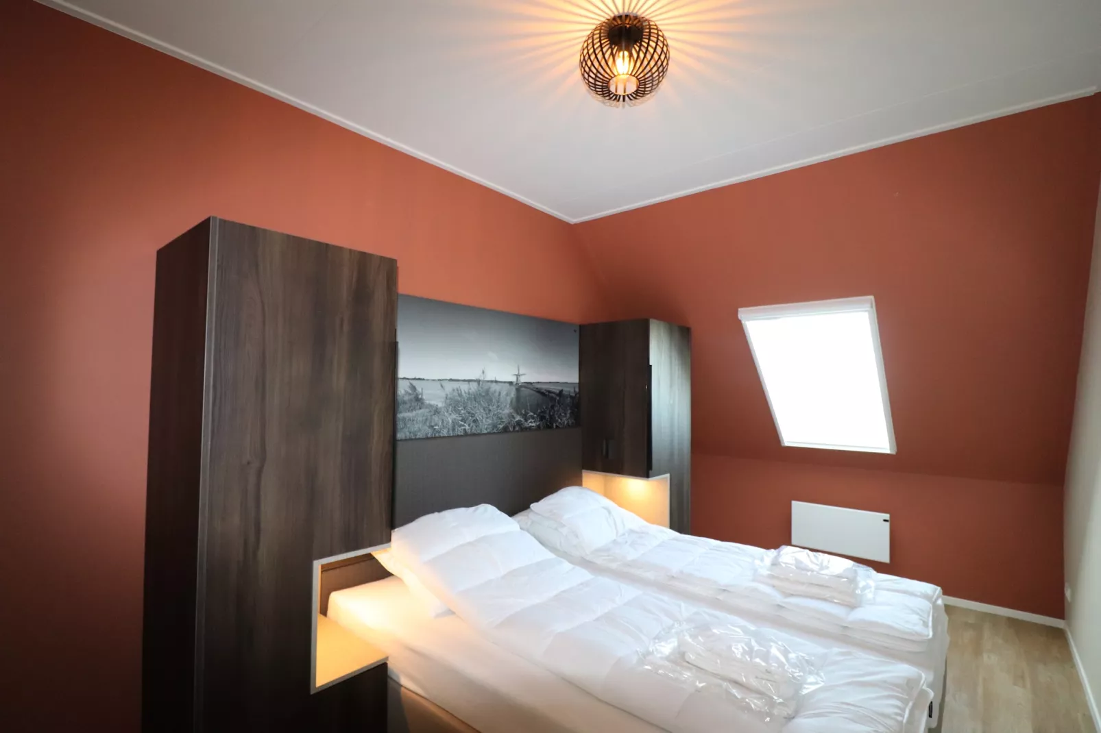 Moderne villa op het Friese platteland - Slaapkamer