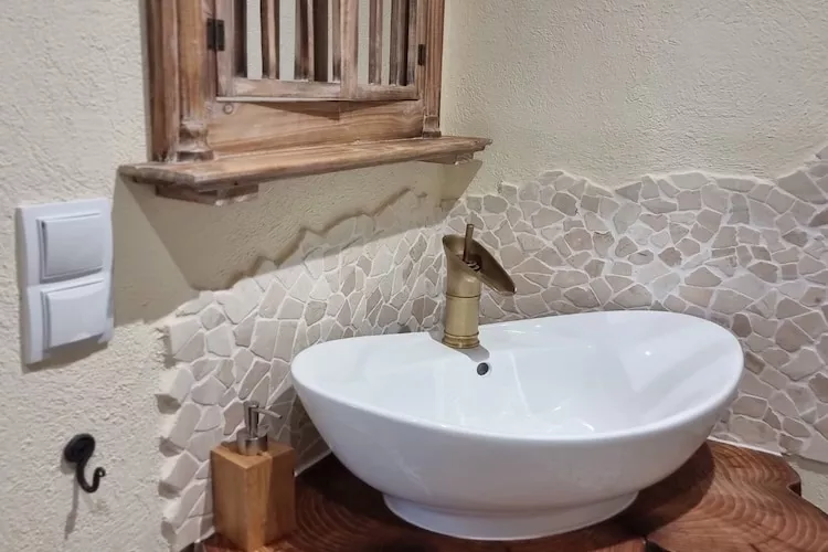 Apartament KWIATOWY Ustronie Morskie - Badkamer