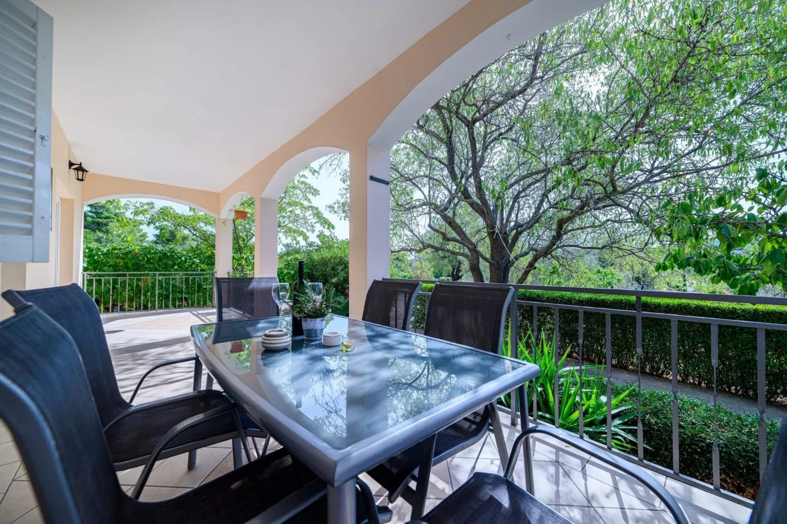 Holiday Home Rokoko - Two Bedroom Holiday Home with Swimming Pool - Terrasbalkon