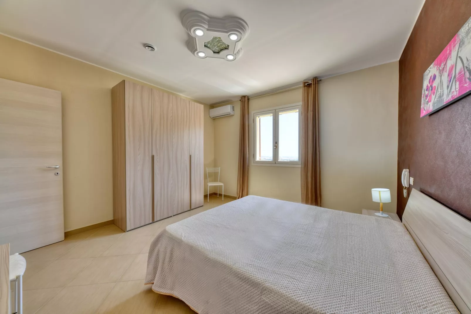 Villa Panorama mit Privatpool - Slaapkamer