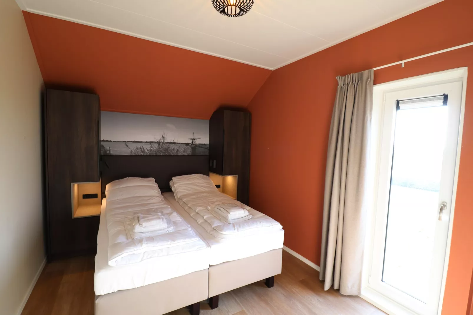 Moderne villa op het Friese platteland - Slaapkamer