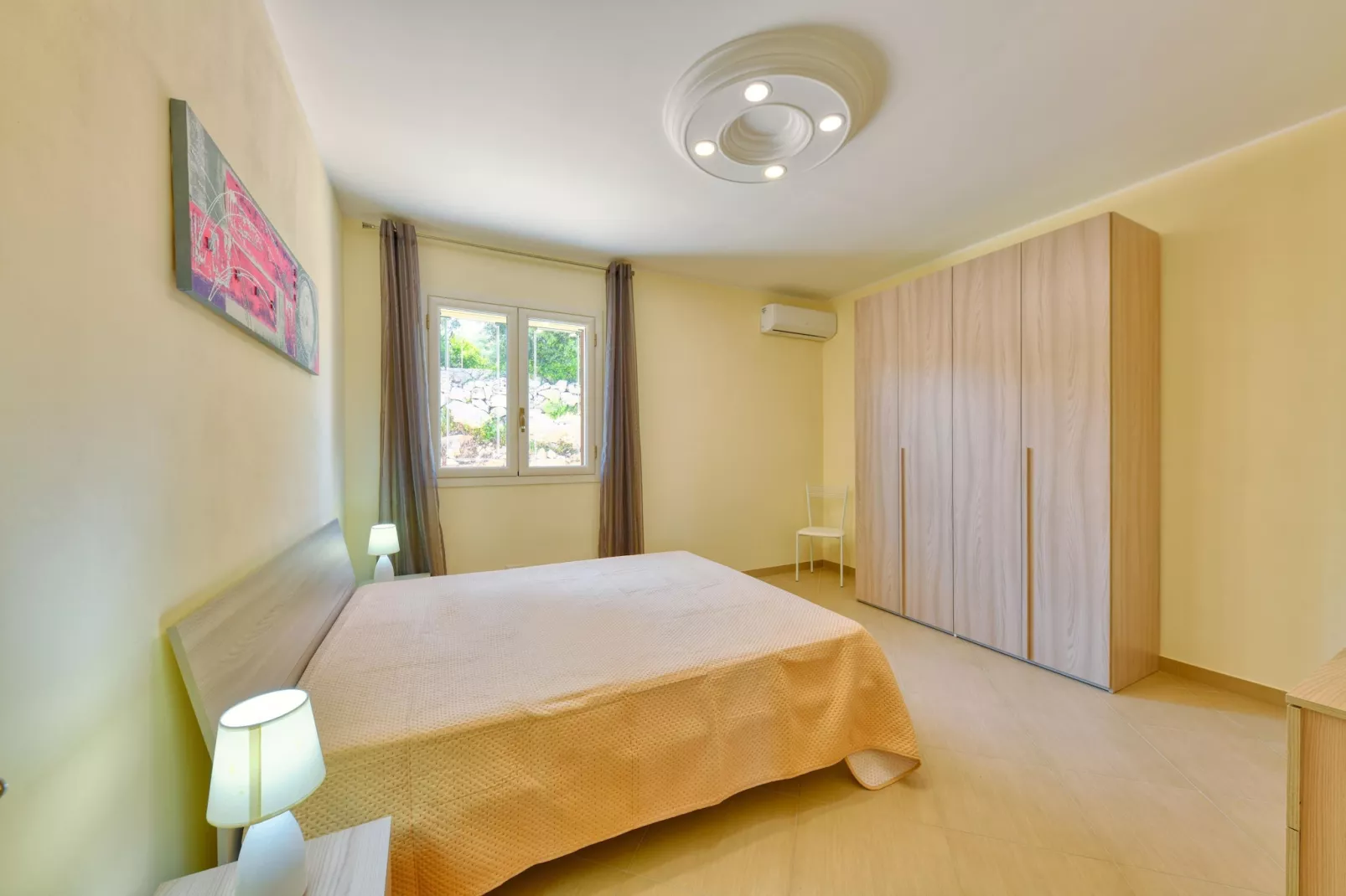 Villa Panorama mit Privatpool - Slaapkamer