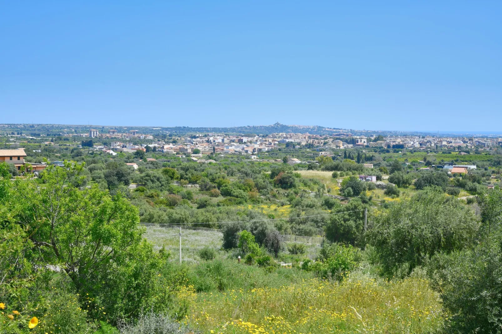 Villa Panorama mit Privatpool - Uitzicht zomer