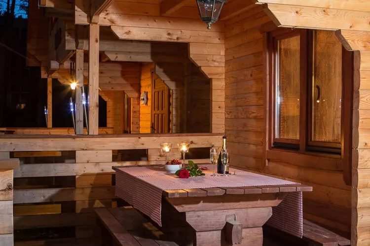 Drewniane domki wakacyjne Pobierowo-Terrasbalkon