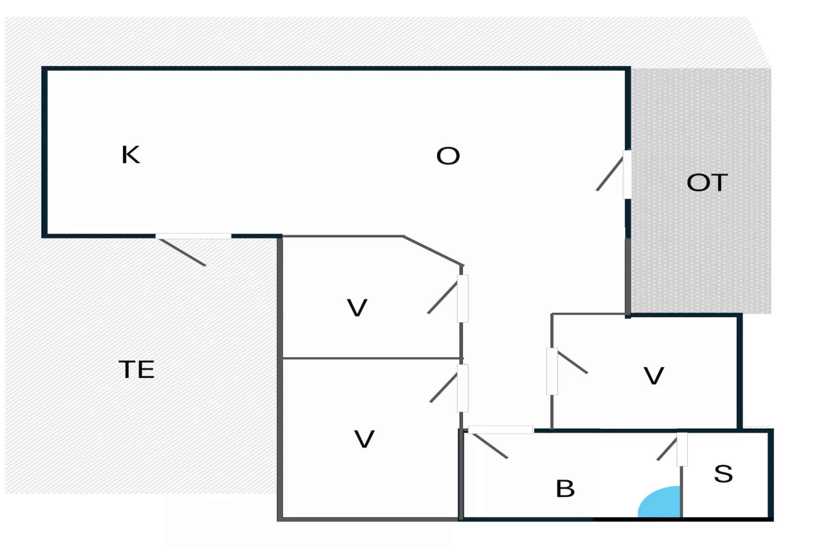 4 sterren vakantie huis in Hejls - Plattegrond