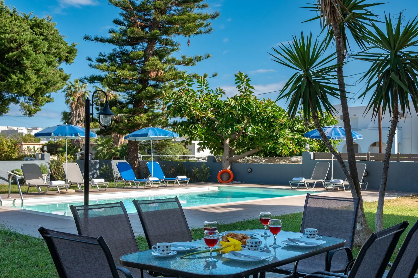 Spyros Villa Apartment 1 - Zwembad