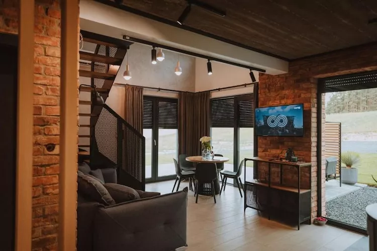 Dom wakacyjny LOFT 1 Nowy Podleś - Woonkamer