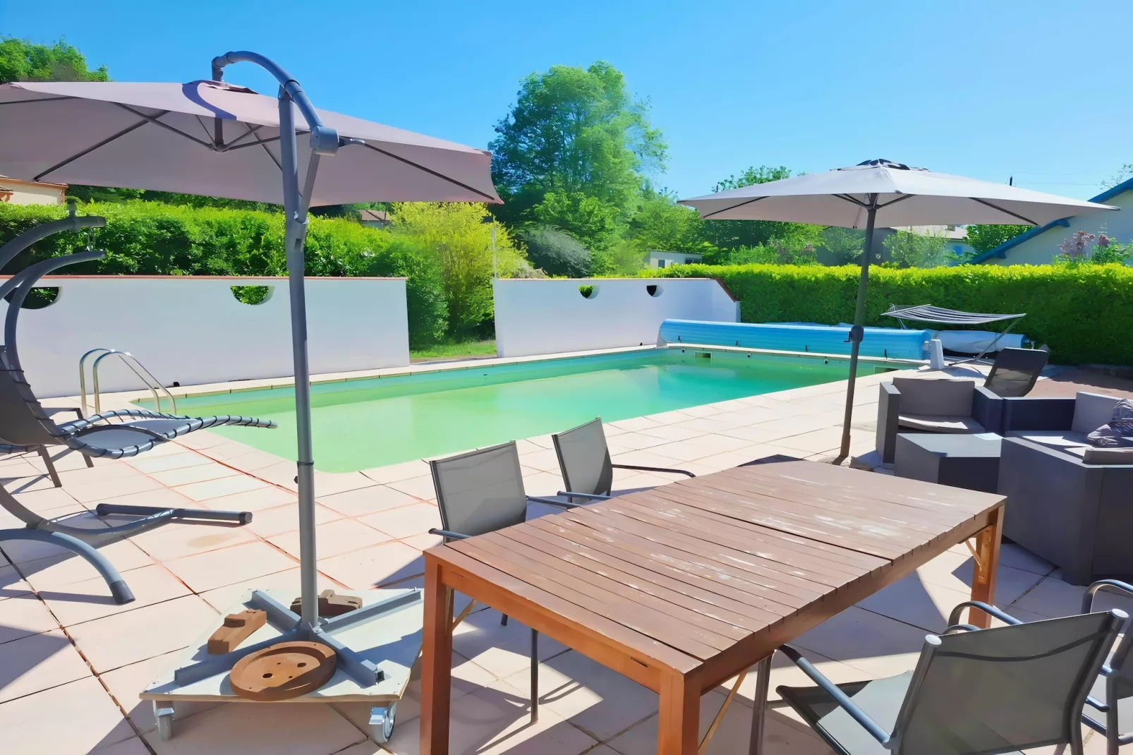 Villa avec piscine - Terrasbalkon