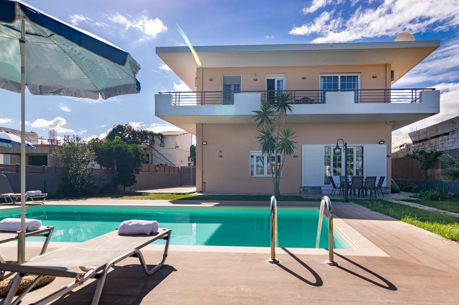 Spyros Villa Apartment 2 - Zwembad