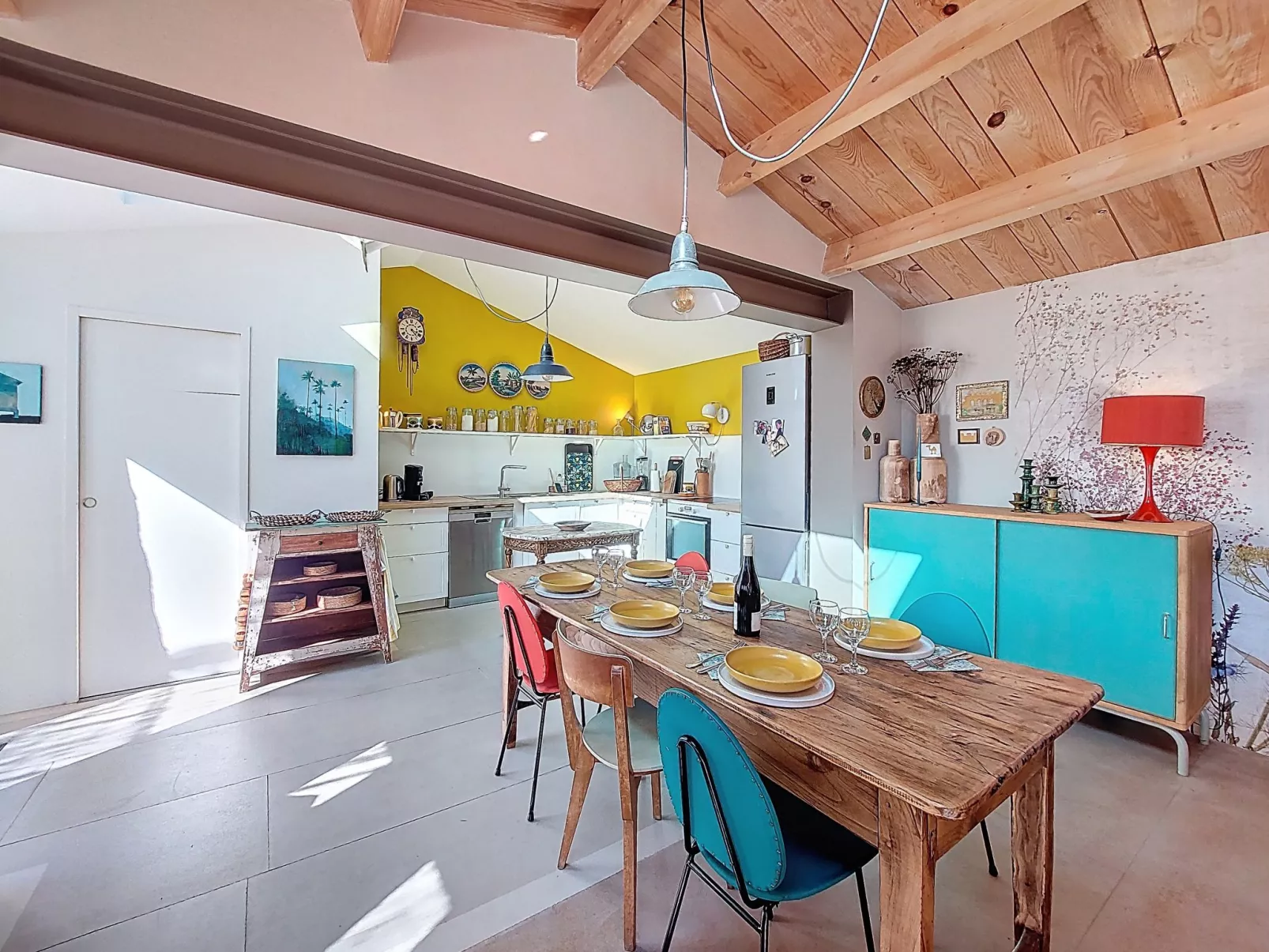 Tranquille en bord de Mer - Binnen