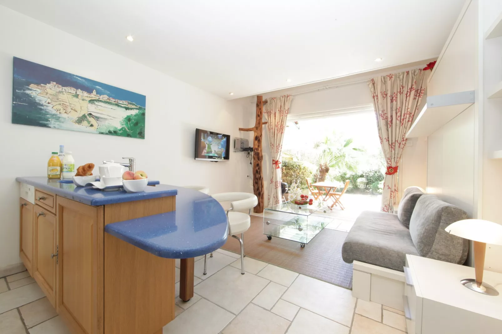 Studio Kalliste pour 2 personnes - Woonkamer