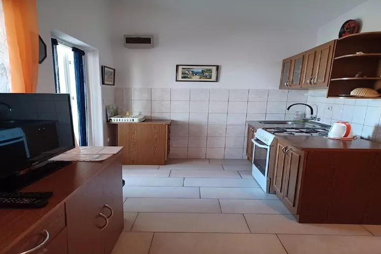 Apartments Topić - One Bedroom Apartment with Terrace (First Floor) - Keuken
