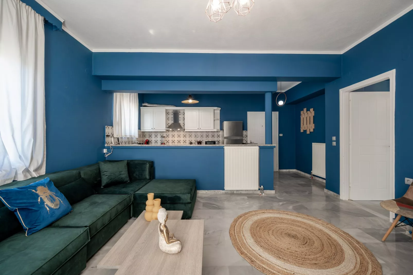 Spyros Villa Apartment 3 - Woonkamer