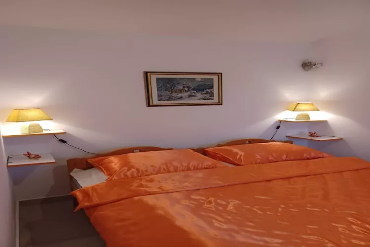 Apartments Topić - One Bedroom Apartment with Terrace (First Floor) - Slaapkamer