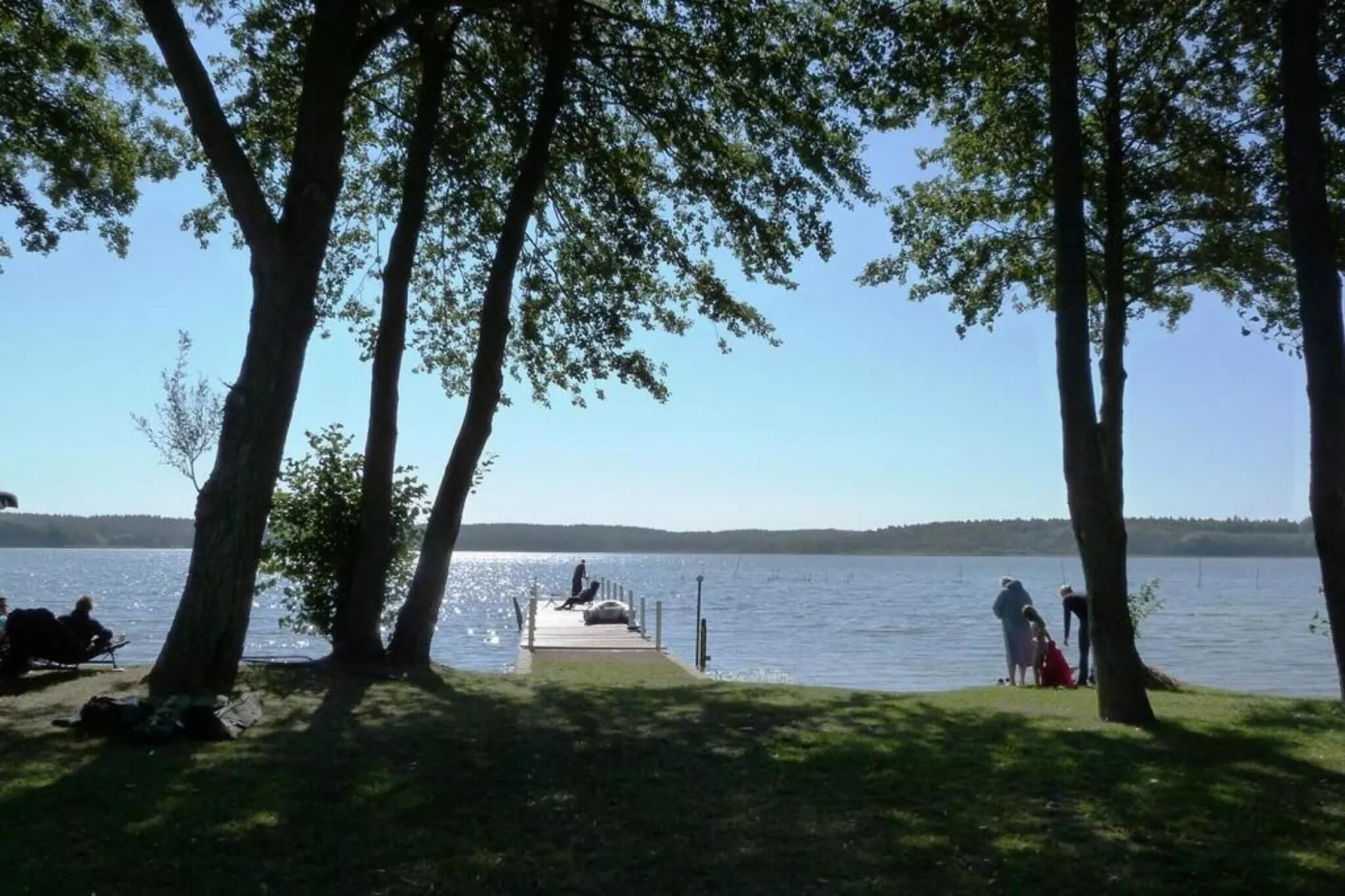 Reihenbungalow Nr 5 / Belegung 4 Personen - Uitzicht zomer
