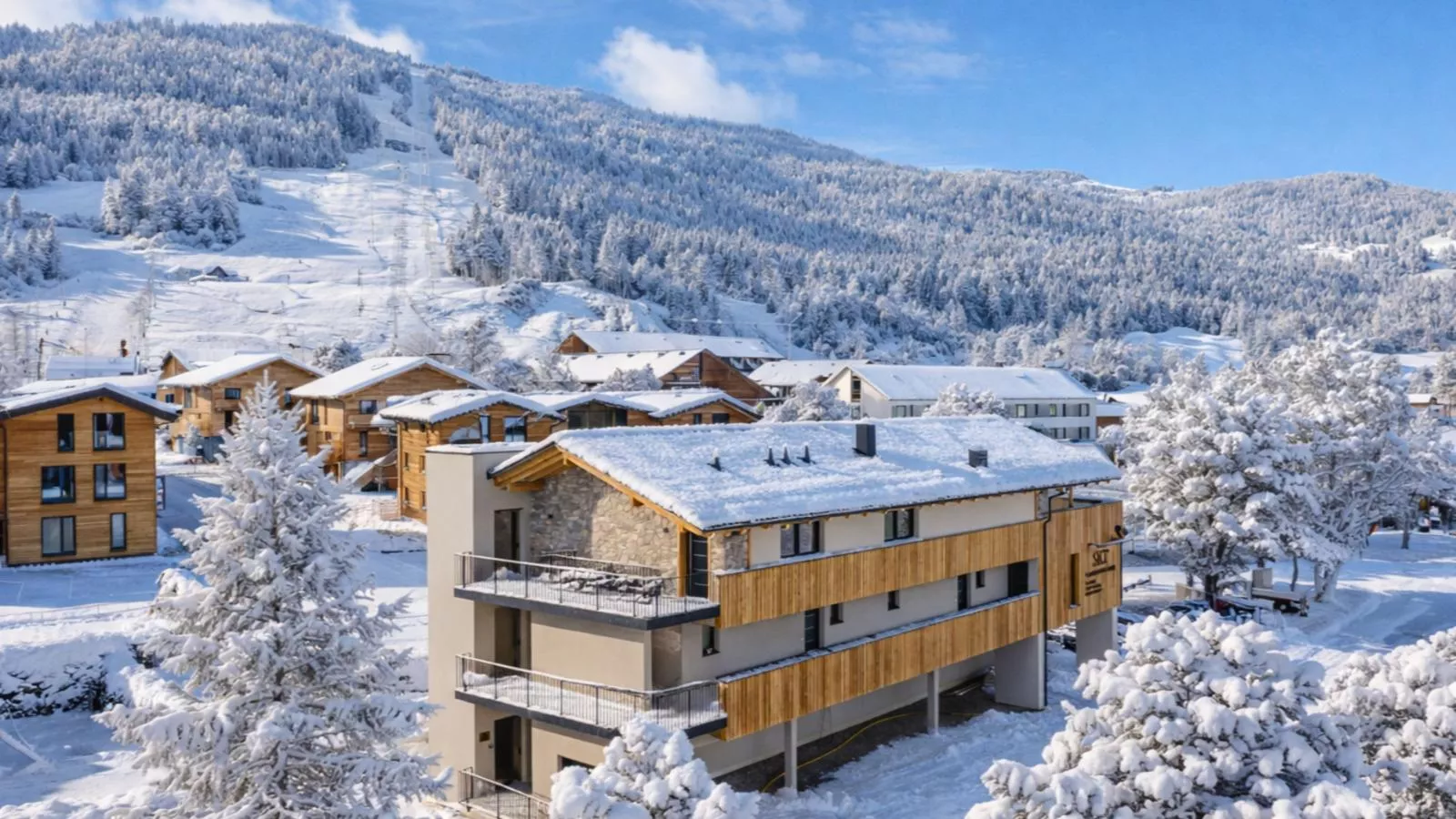 Luxury Sankt Lorenzen - Exterieur winter