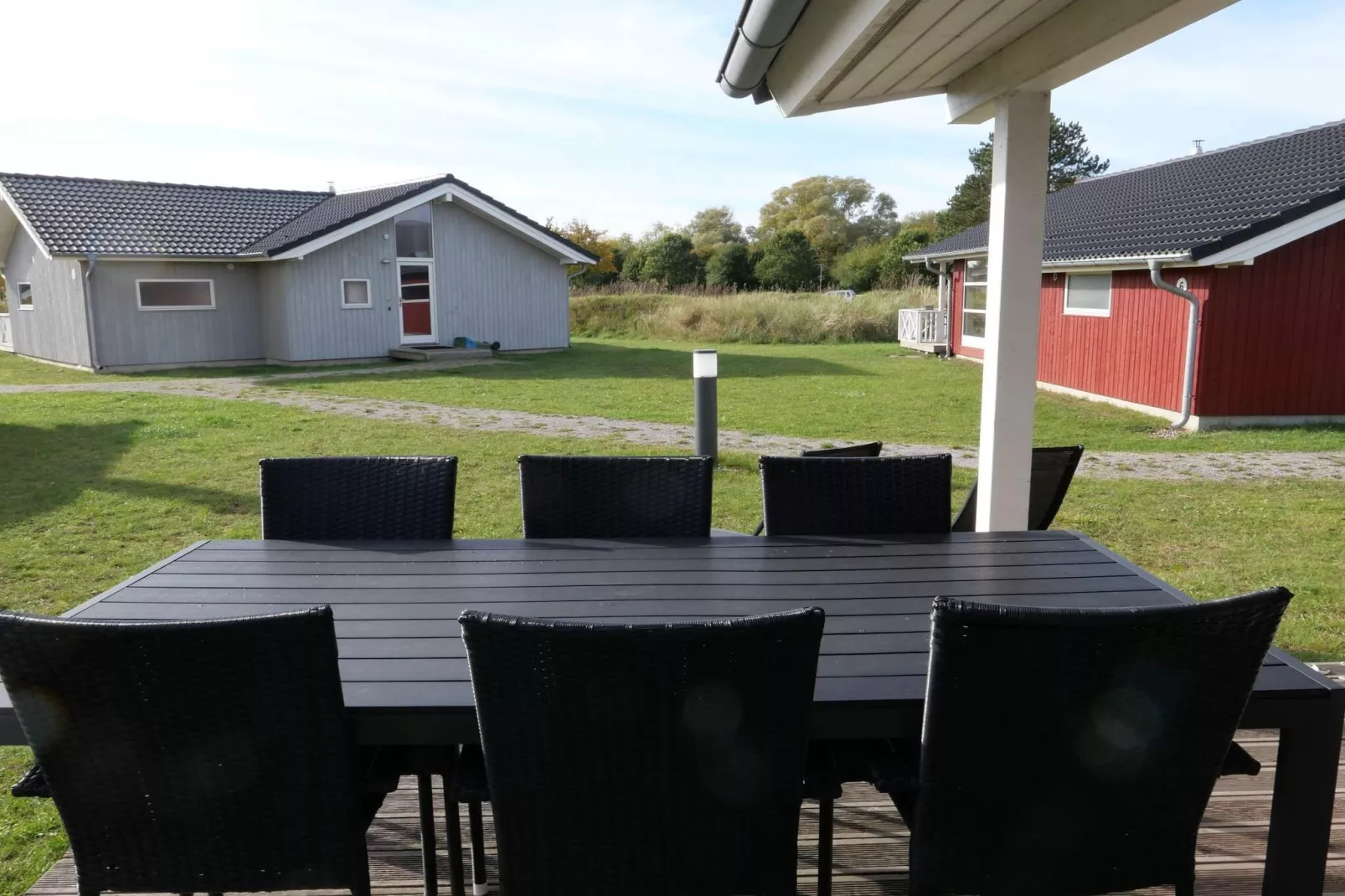 Deens huis vlakbij de Oostzeekust