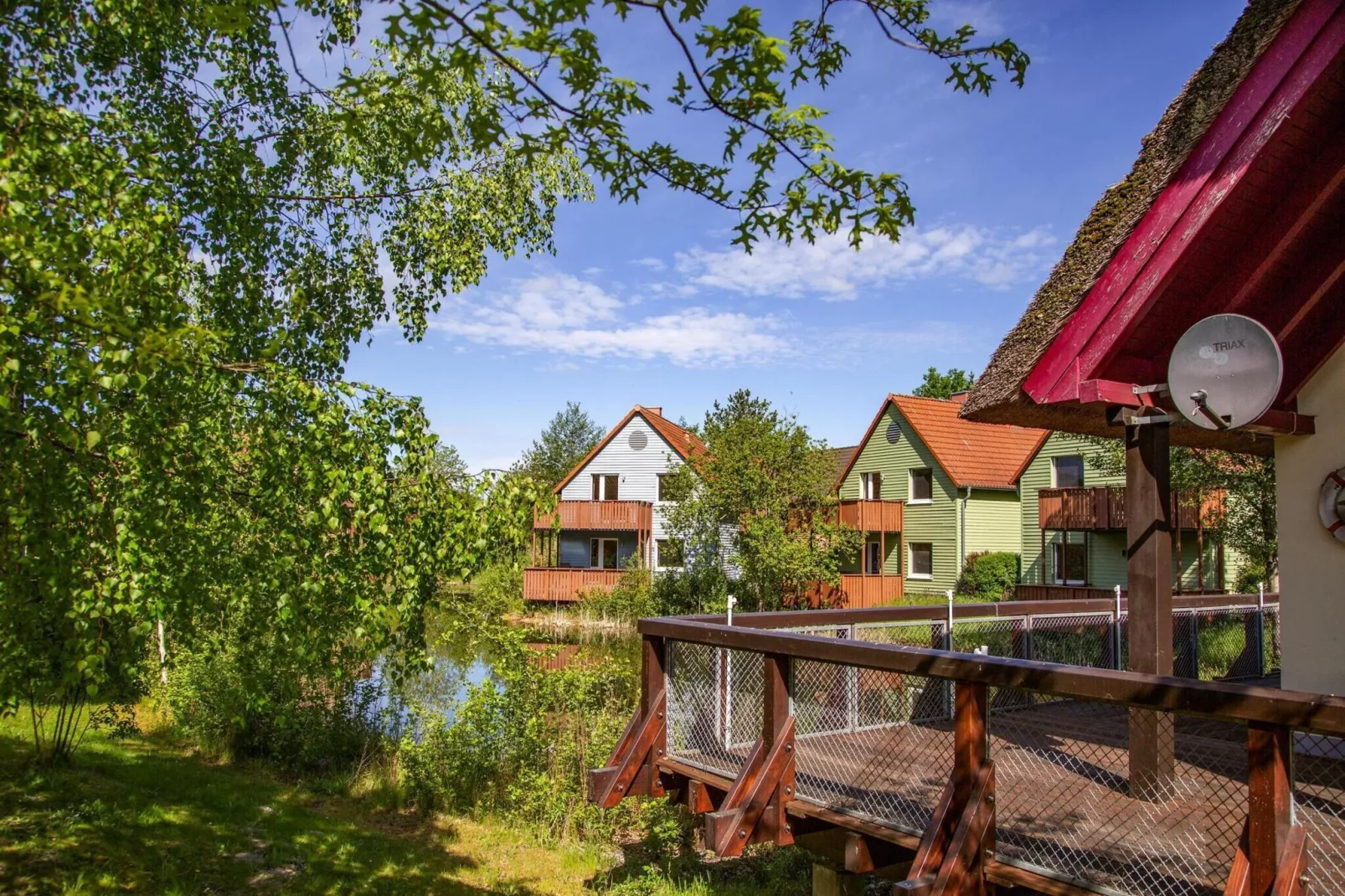 BEECH Resort Fleesensee in Göhren-Lebbin - Buitenkant zomer