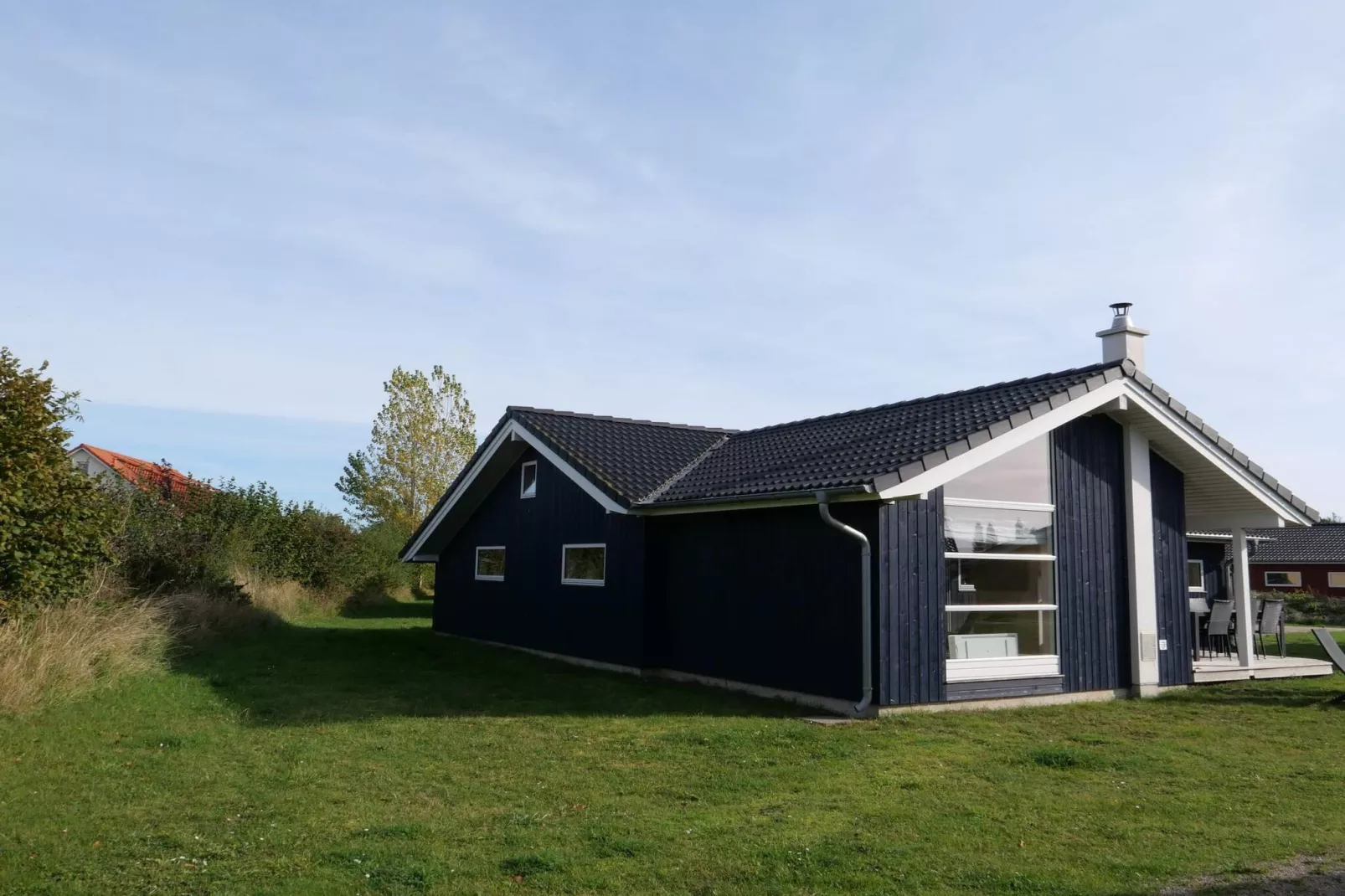 Fantastisch vakantiehuis met terras - Buitenlucht
