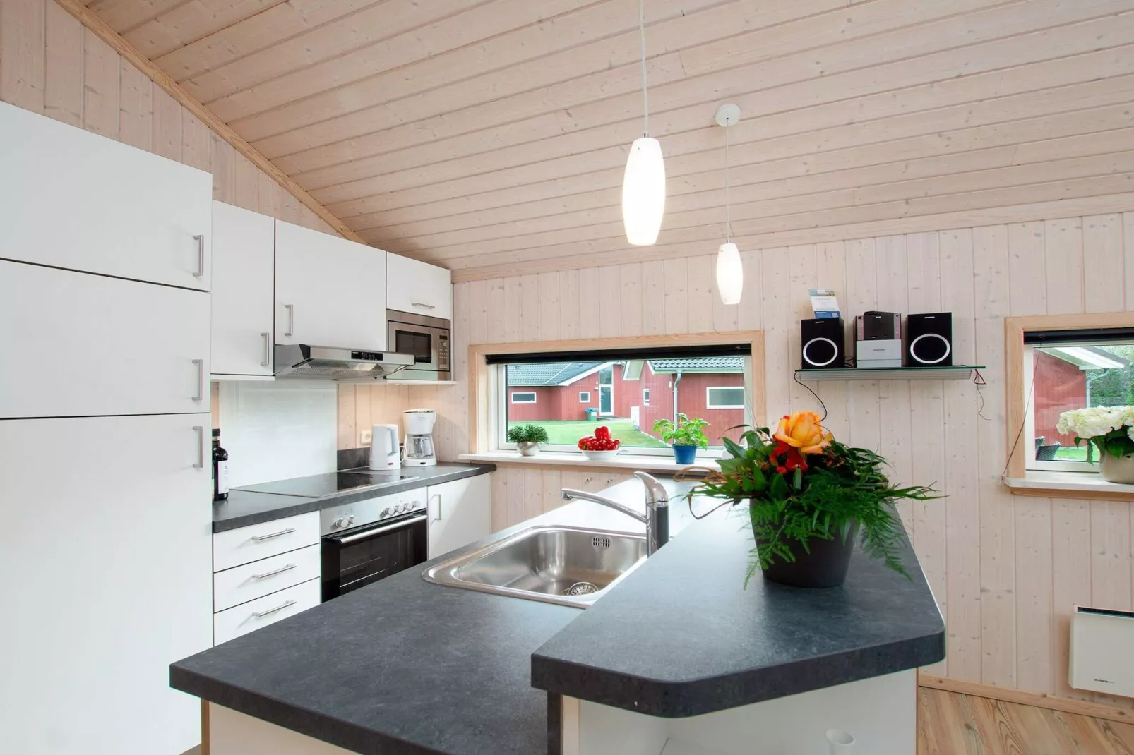 Villa met privésauna voor tien personen - Binnen