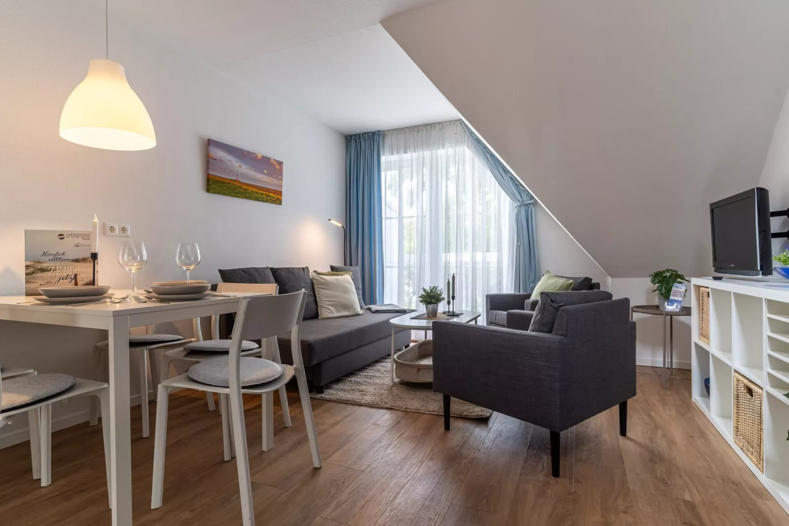 LiMa Whg Düne Söben - Woonkamer