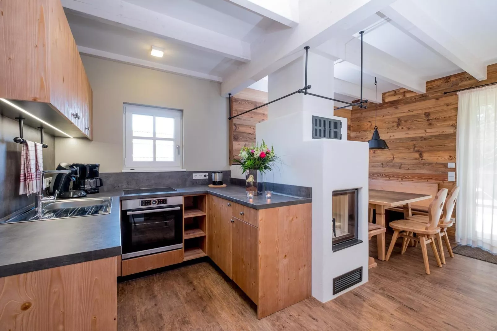 Premium Lodge Plus 4 Erw 2 Kinder - Keuken