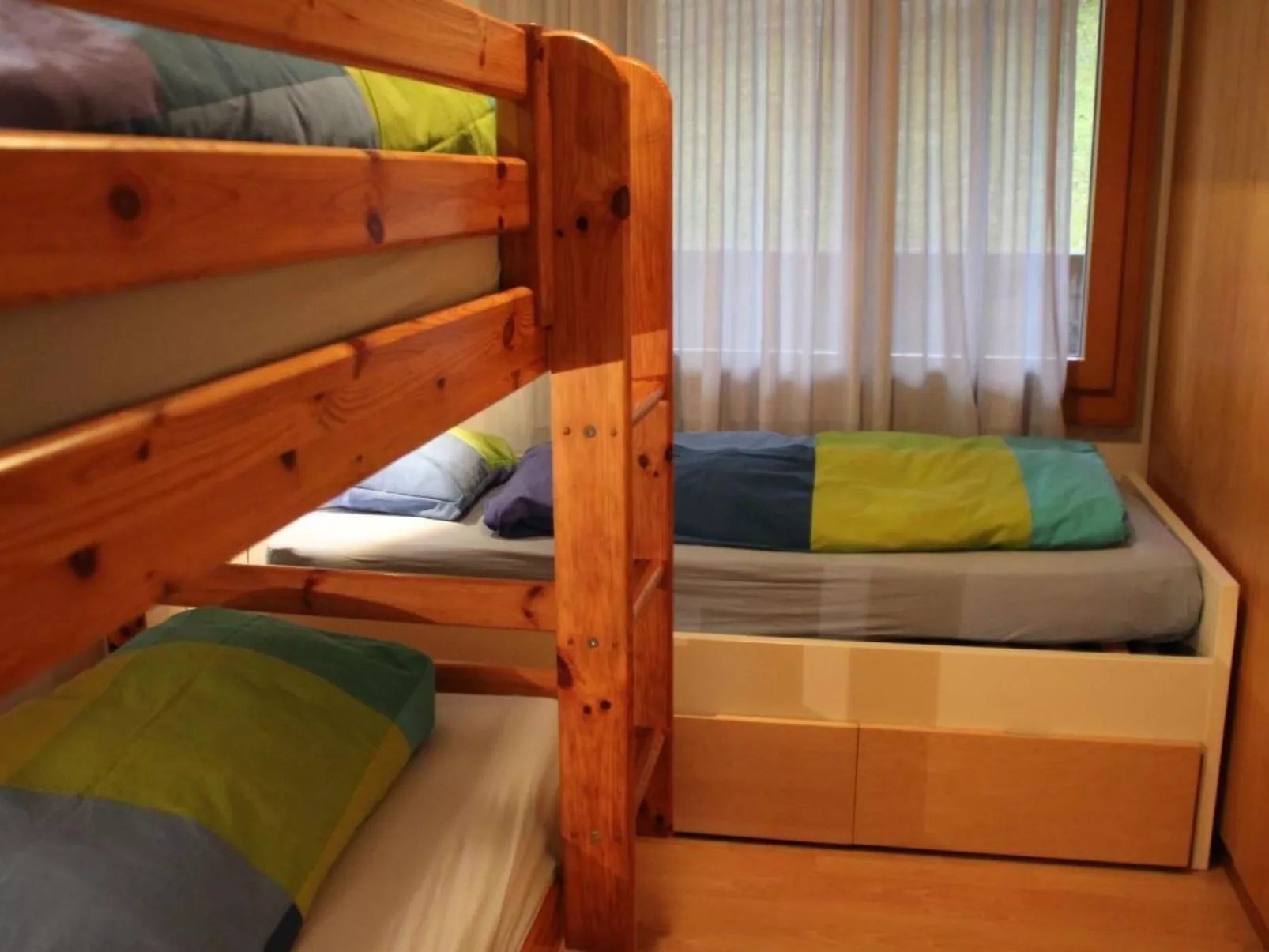 Ski-in/ Ski-out Nordostwand 4-Bett-Ferienwohnung - Binnen