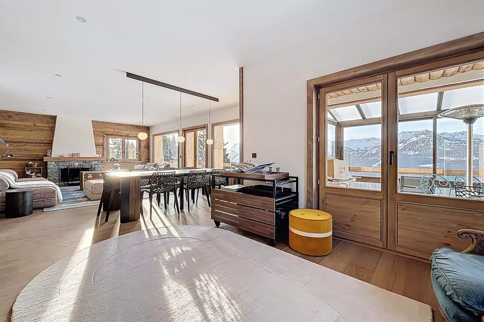 Chalet Shangri-La in la Rosière - Eetkamer
