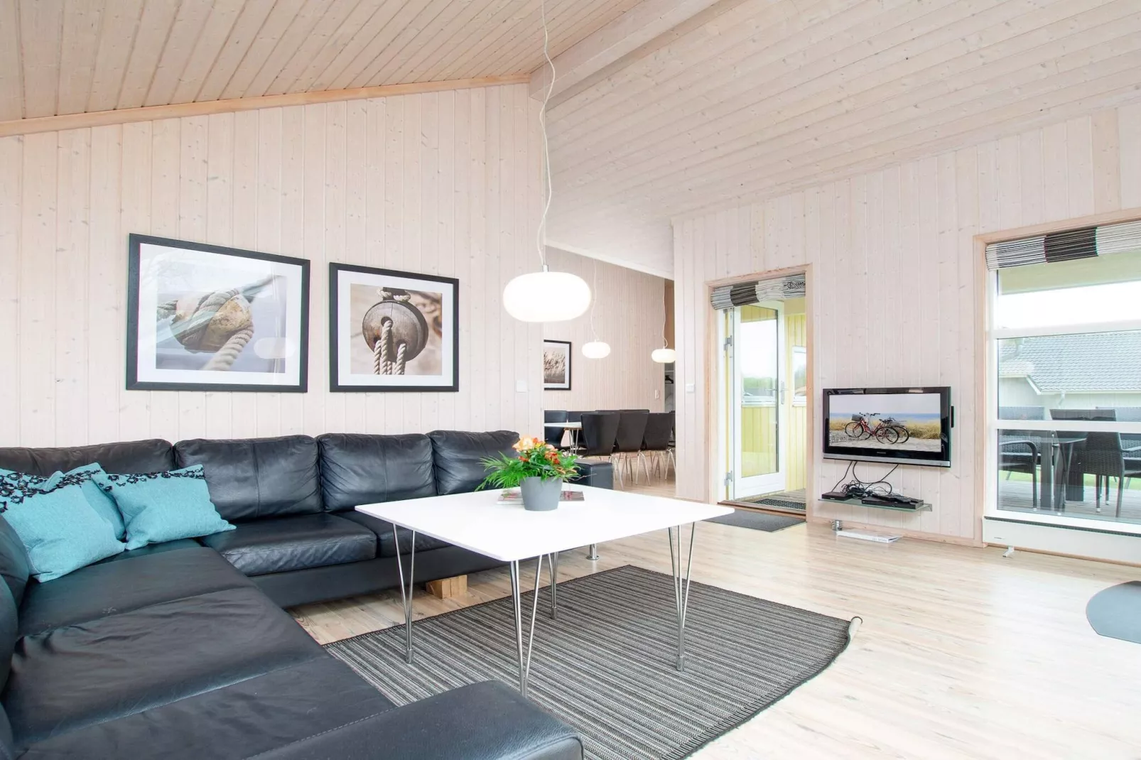 Fantastisch vakantiehuis met terras - Binnen