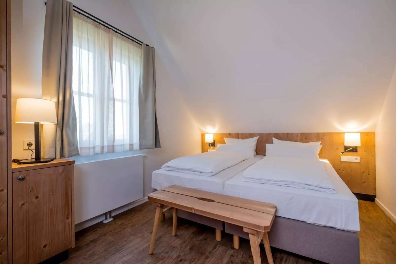 Ferienhaus Typ Premium Lodge Plus 6 Personen - Slaapkamer