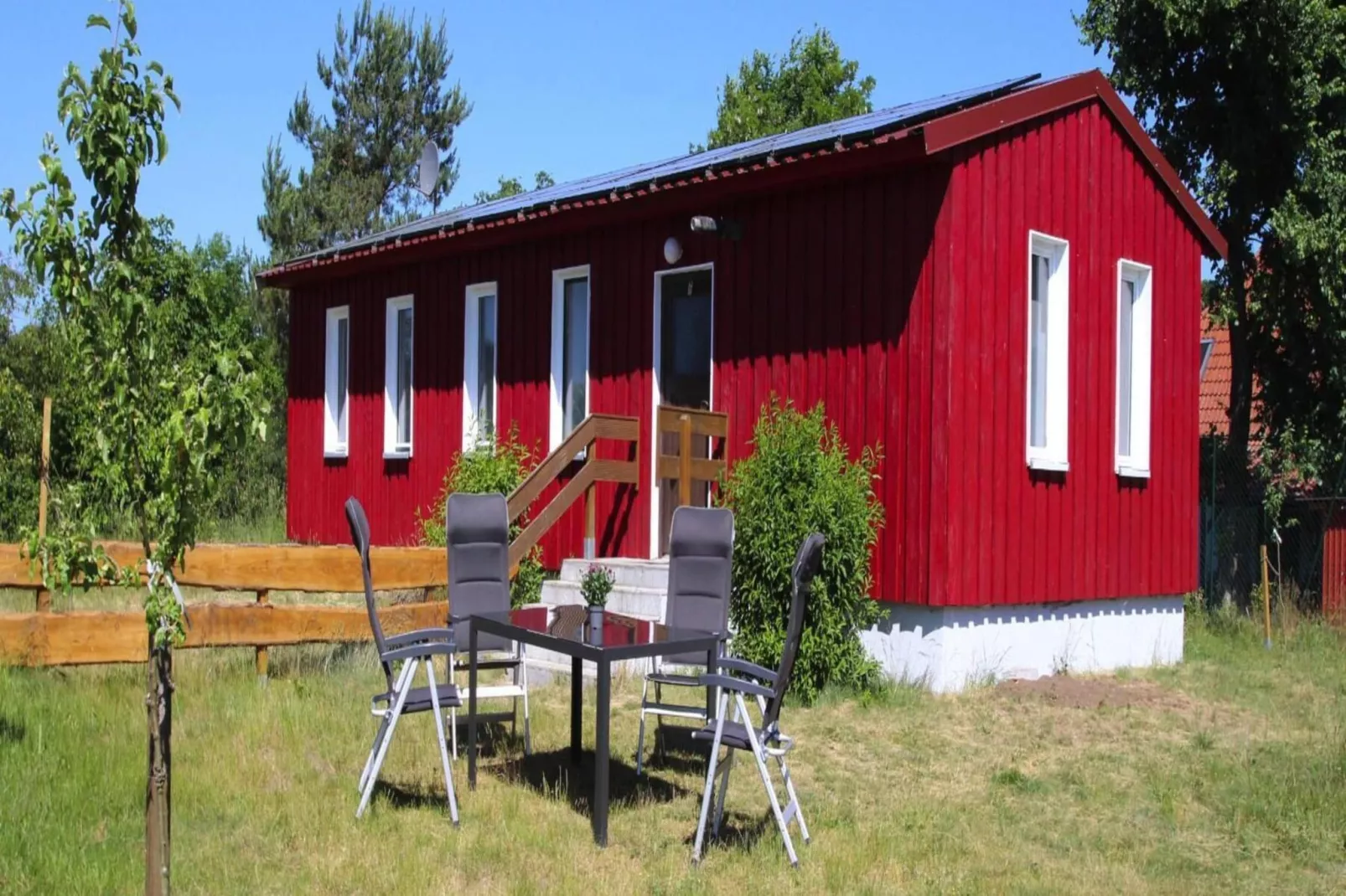 Bungalow 6 Waren - Terrasbalkon