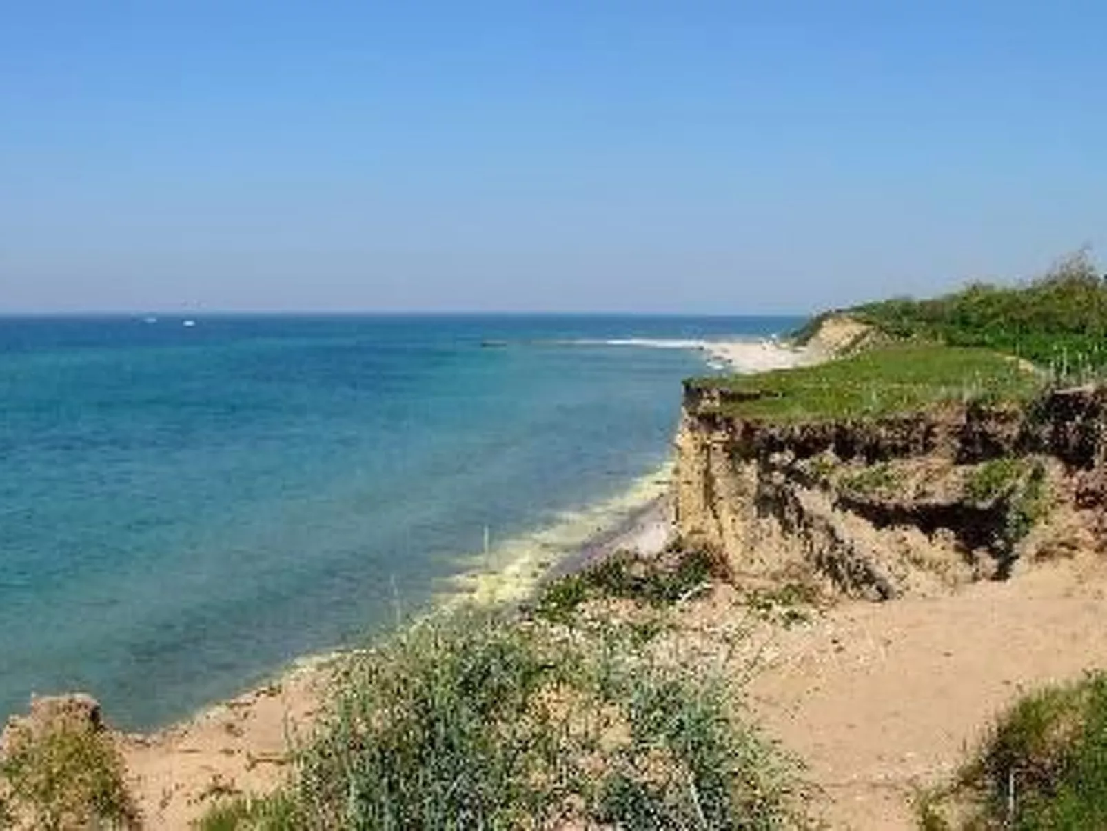 Morgensünn- Nette Wohnung in Althagen mit Terras - Buiten