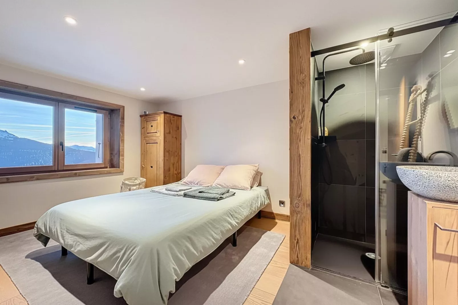 Chalet Shangri-La in la Rosière - Slaapkamer