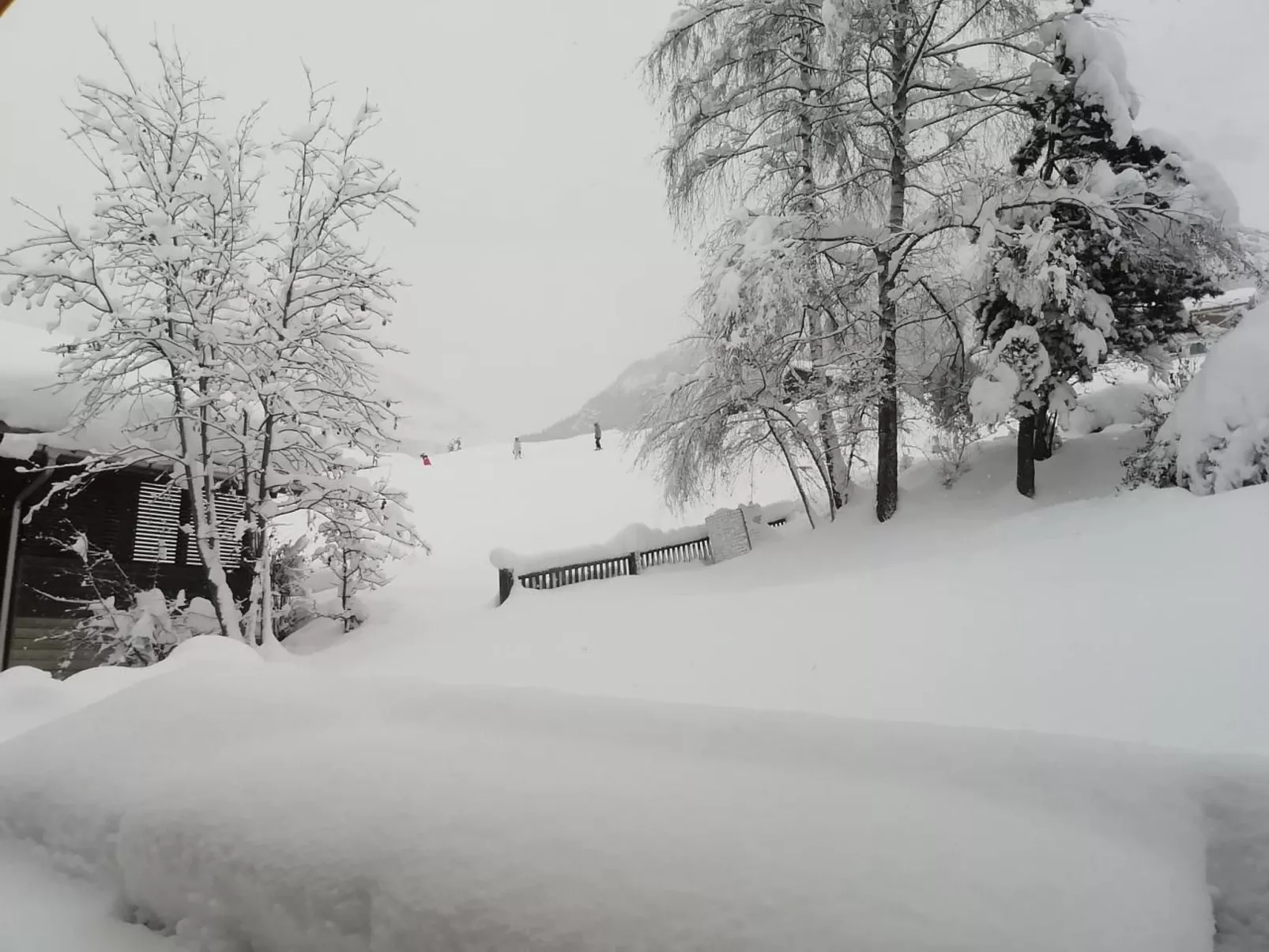 Ski-in/ Ski-out Nordostwand 4-Bett-Ferienwohnung - Buiten