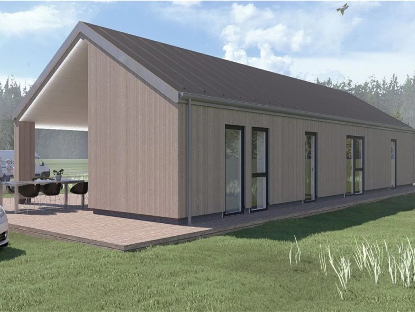 "Adna" - 1.4km from the sea - Binnen