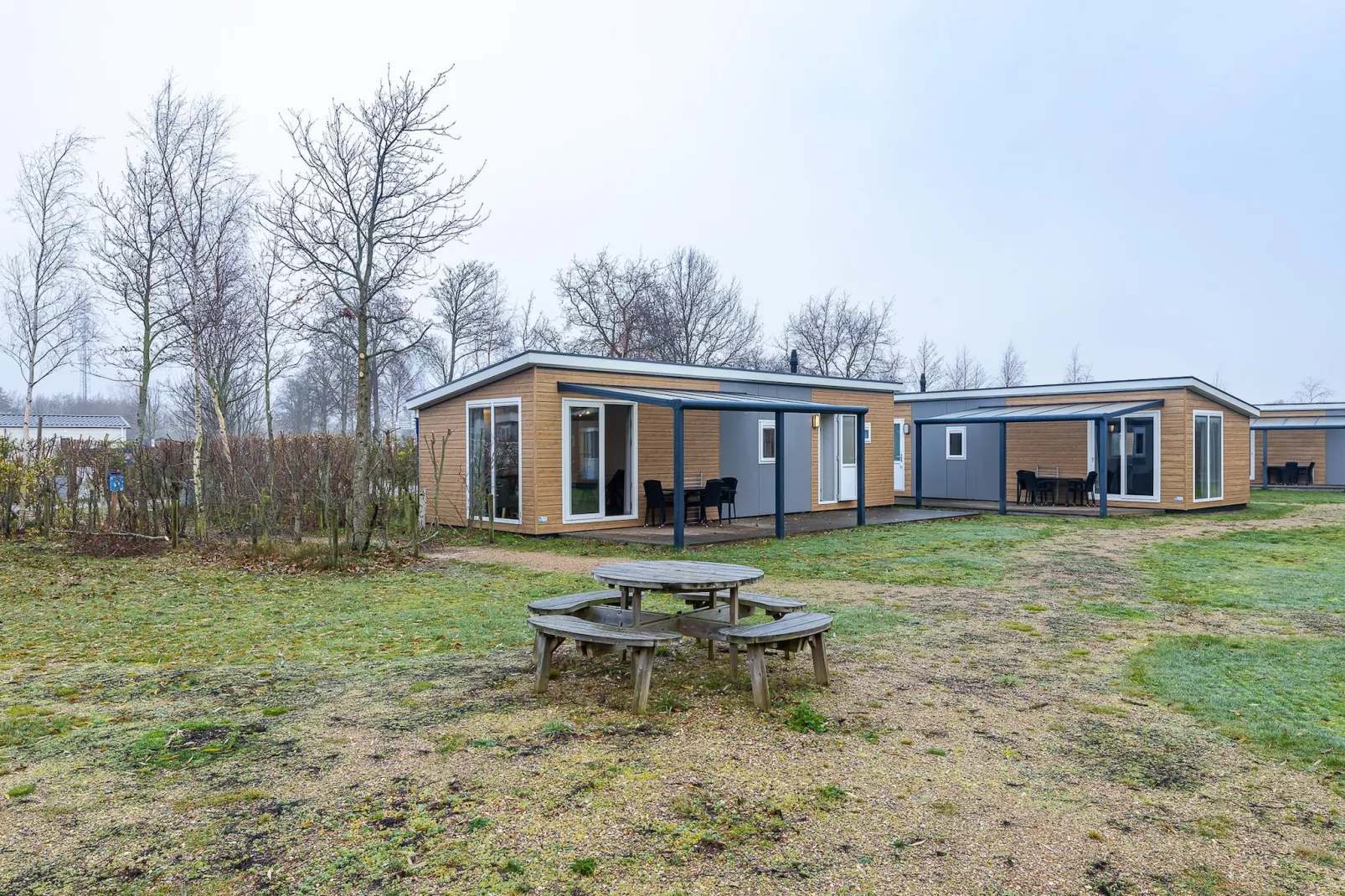 Duinhoeve Chalet Zeeland (huisdier toegestaan) - Terrasbalkon