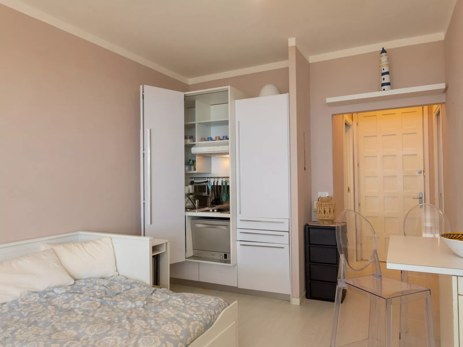 Rosa di sera - Binnen