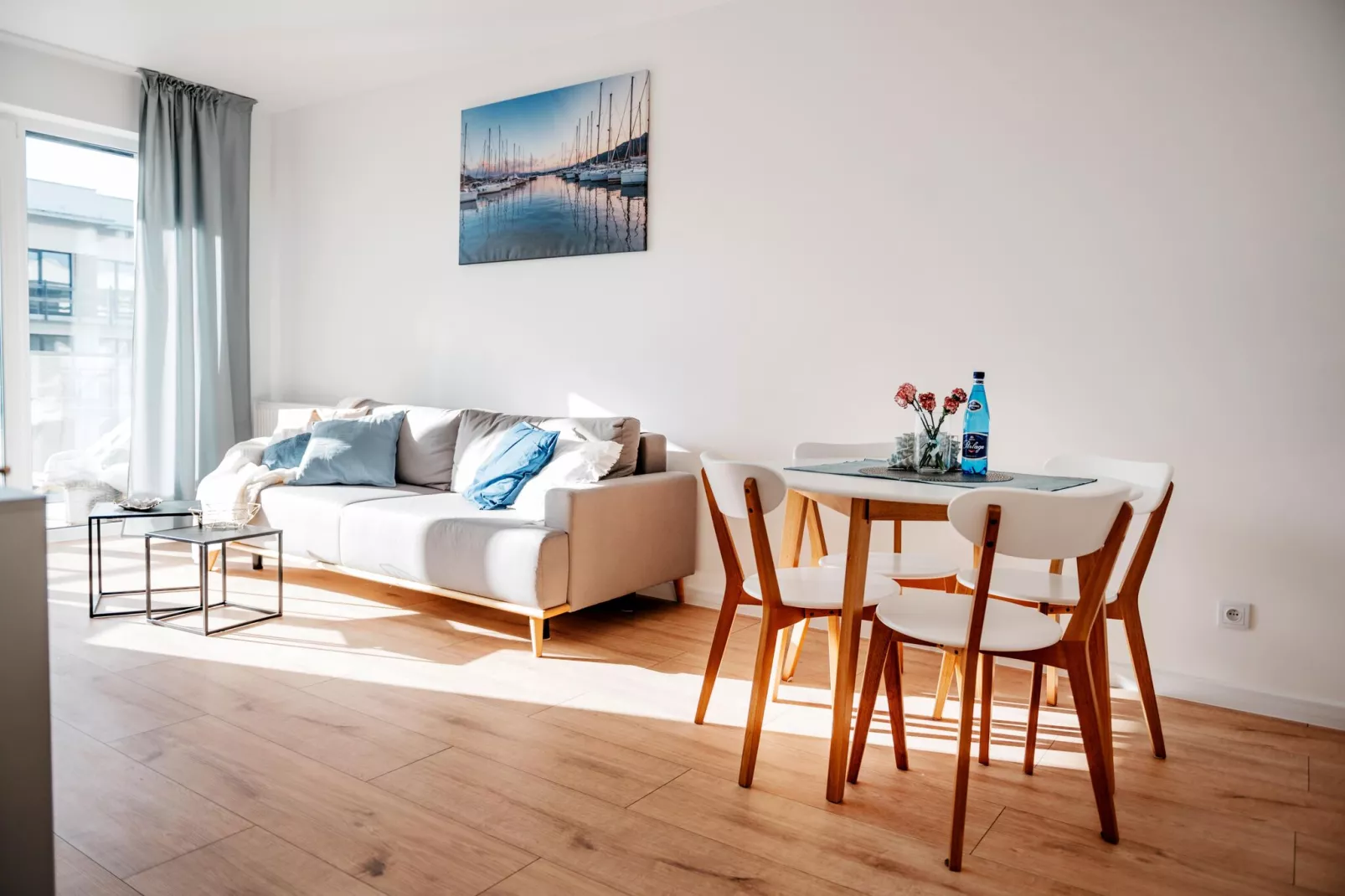 	Apartament Spadochroniarzy 8/30 Dziwnów-Woonkamer