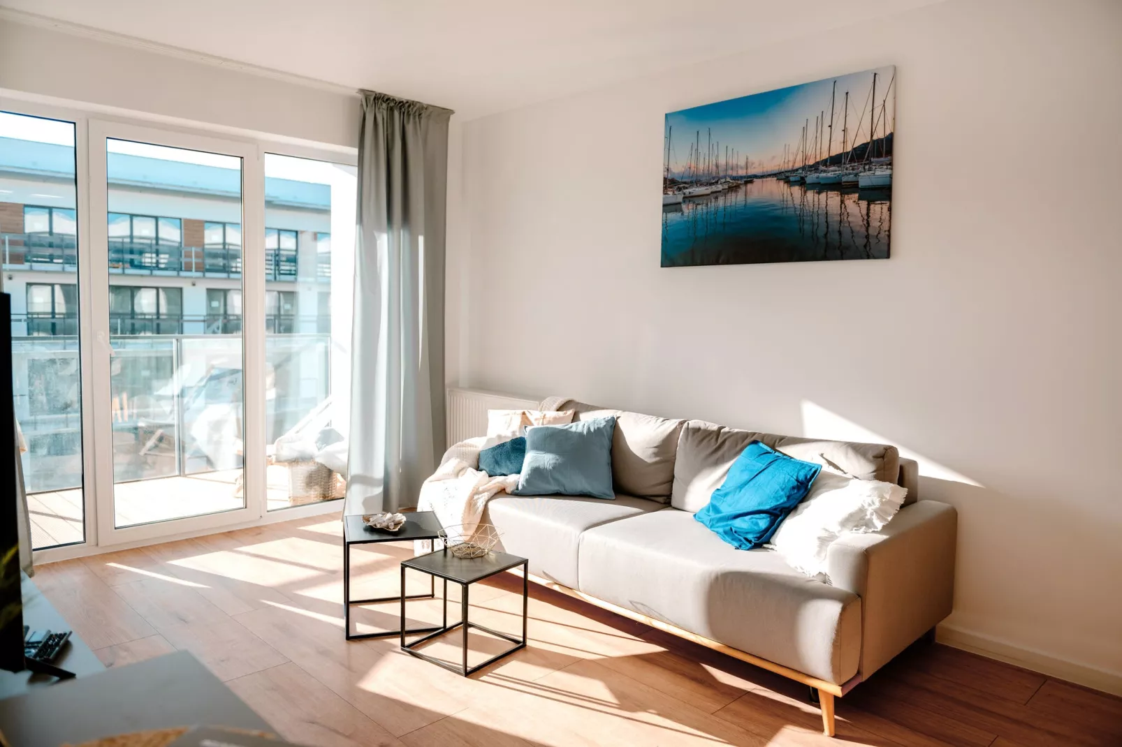 	Apartament Spadochroniarzy 8/30 Dziwnów-Woonkamer