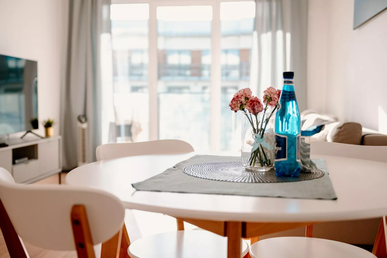 	Apartament Spadochroniarzy 8/30 Dziwnów-Woonkamer