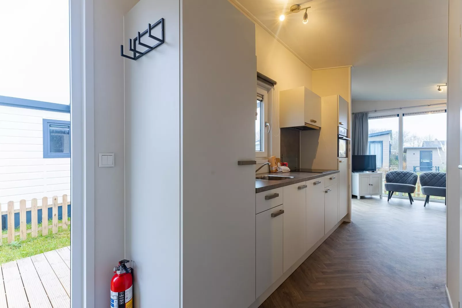 Duinhoeve chalet Schelp - Keuken