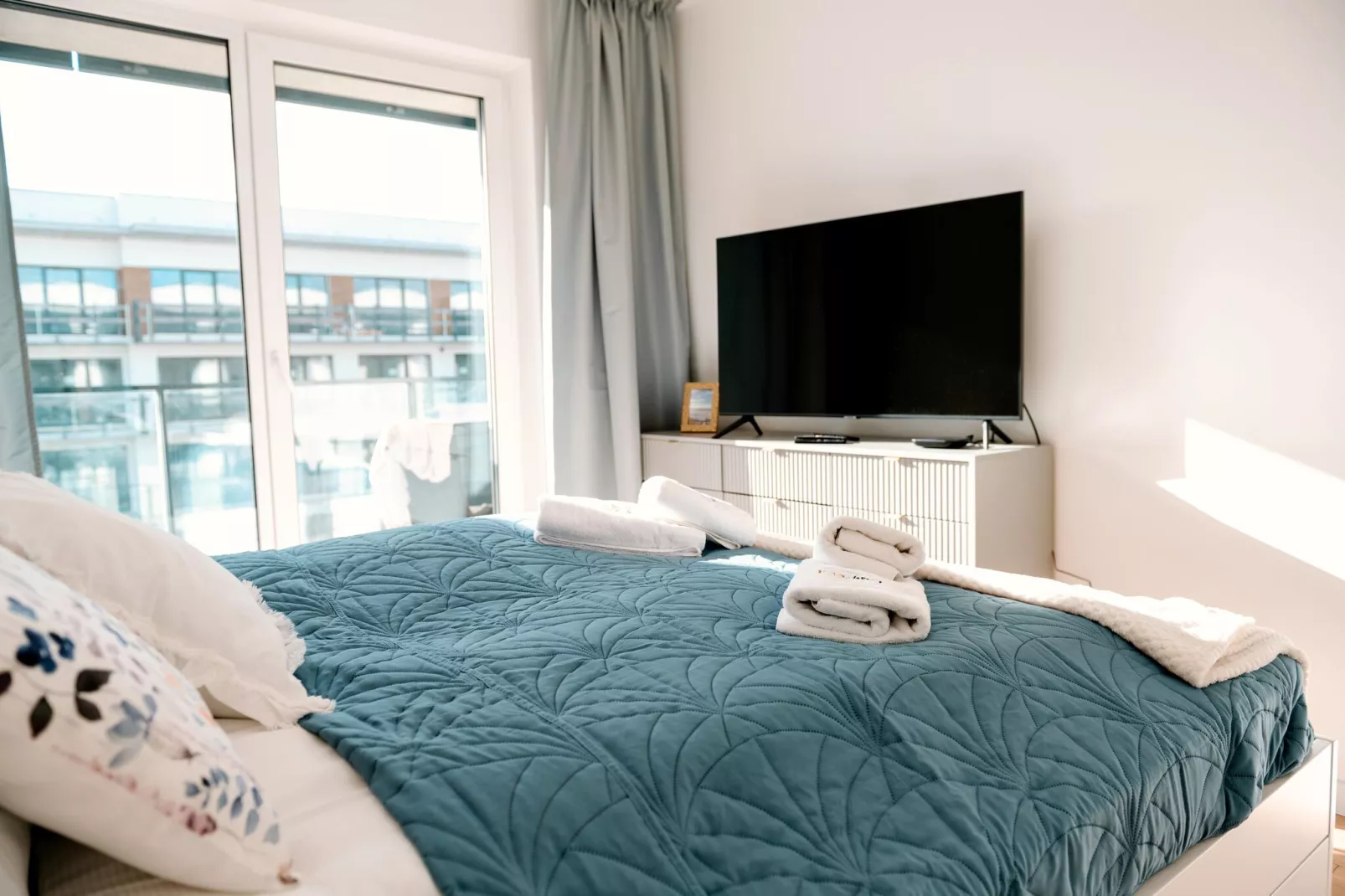 	Apartament Spadochroniarzy 8/30 Dziwnów-Slaapkamer