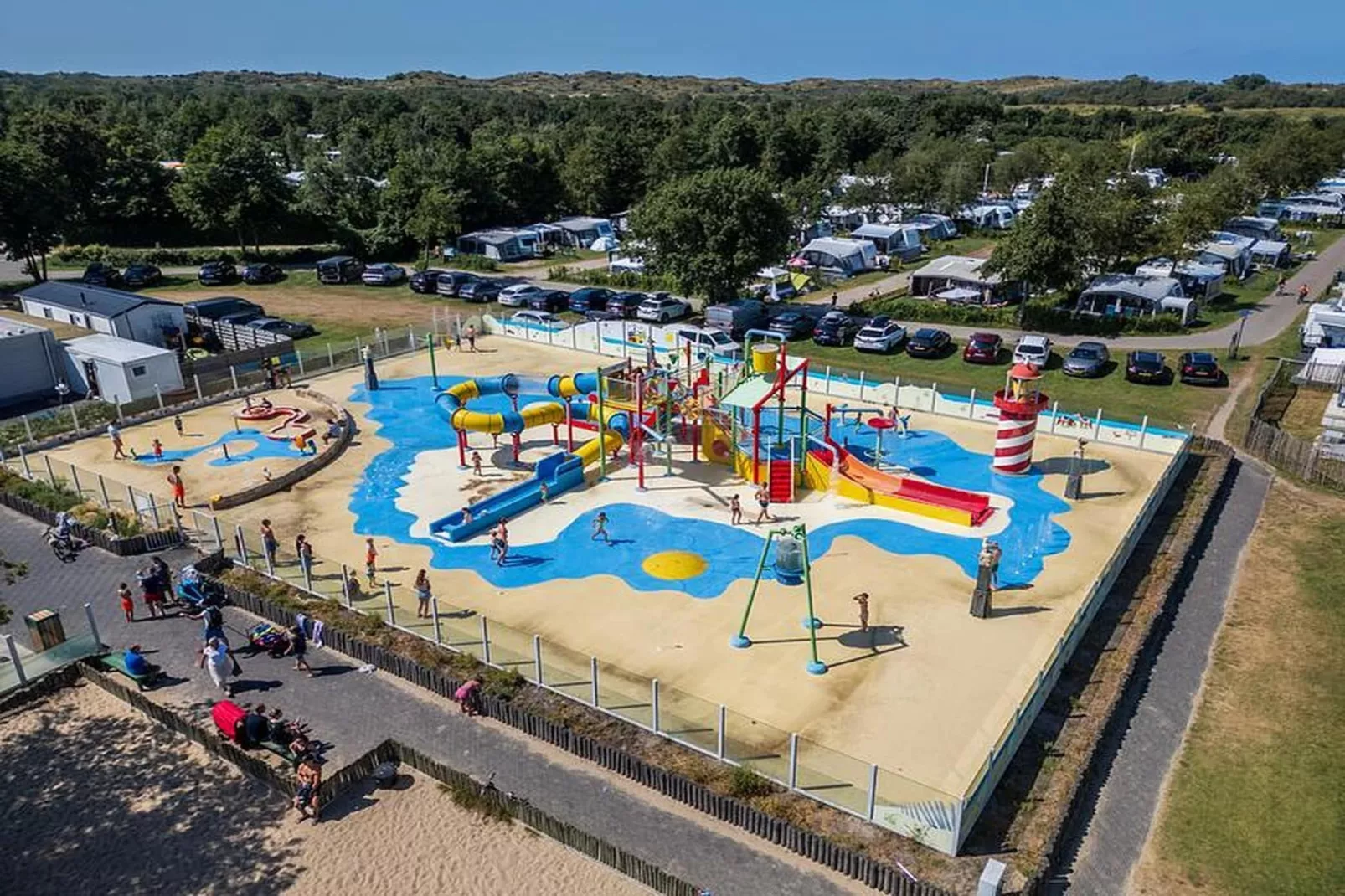 Duinhoeve Duinlodges 4pers (huisdiervriendelijk) - Gebieden zomer 5km