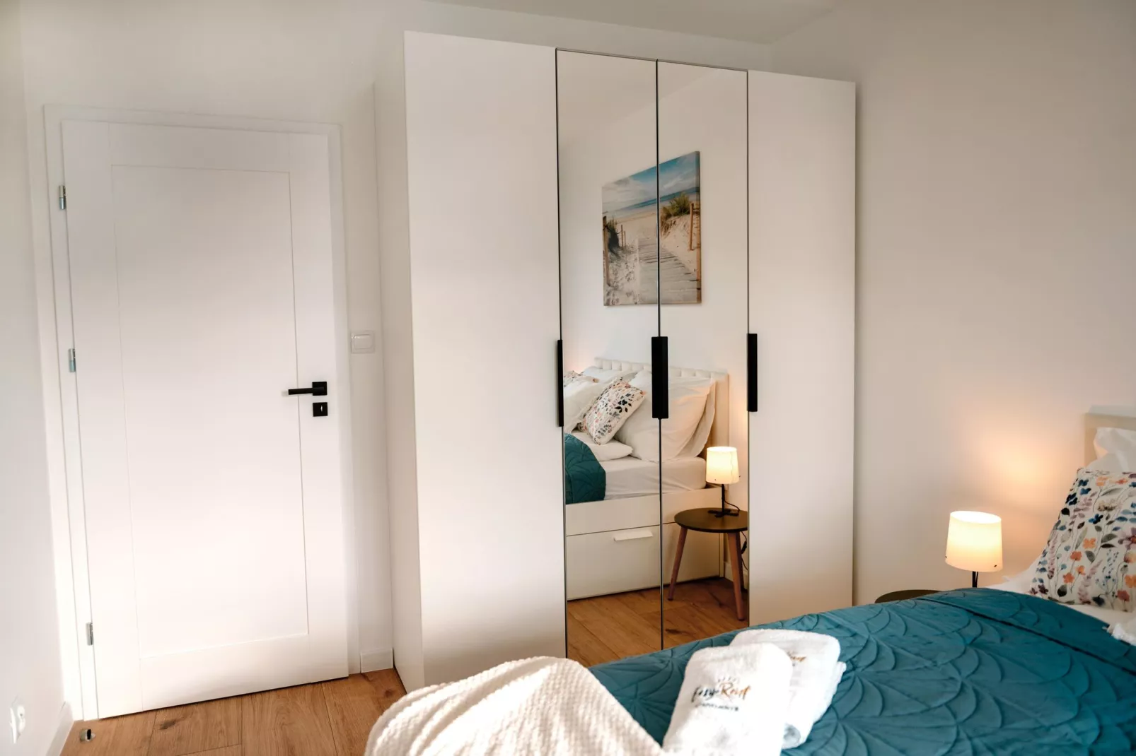 	Apartament Spadochroniarzy 8/30 Dziwnów-Slaapkamer