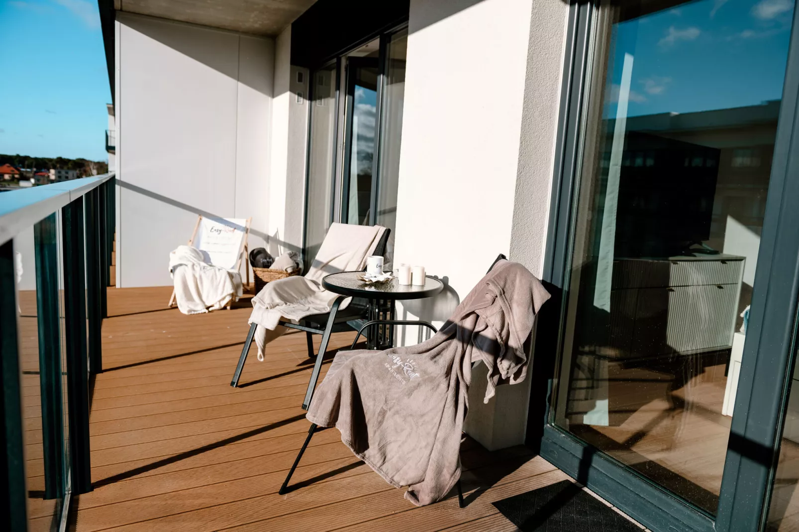 	Apartament Spadochroniarzy 8/30 Dziwnów-Terrasbalkon